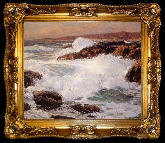 framed  Edgar Payne Untitled Seascape, ta009-2